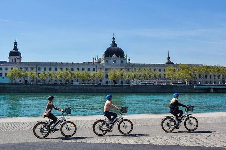 2-hour riverside ebike tour of Lyon's Confluence district | Tours & Travel Packages | Alikeimage