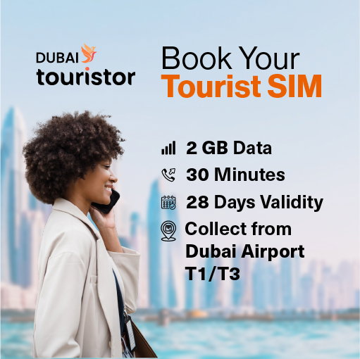 Dubai SIM: 2 GB + 30 Minutes