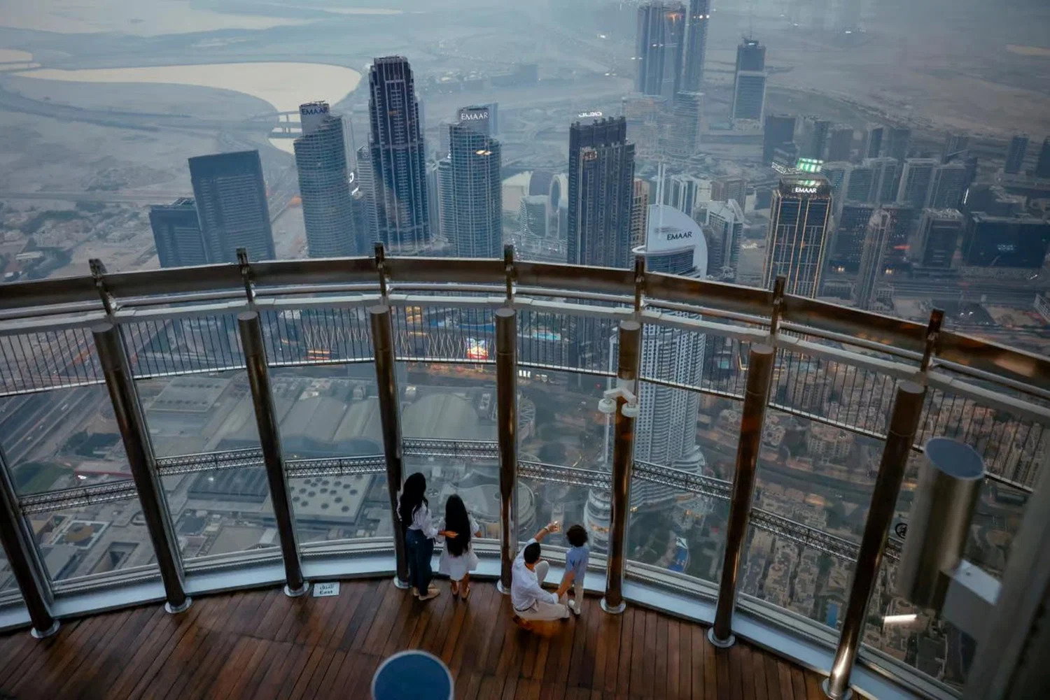 Burj Khalifa SKY + Gold Cappuccino Treat (148, 124 & 125)