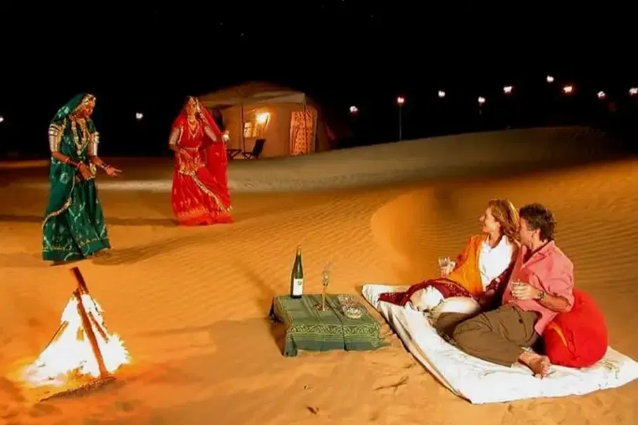 Adventure Night with Cultural Show in Jaisalmer | Book Now | Alikeimage