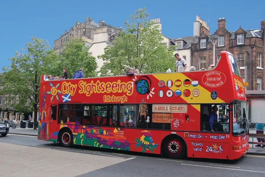 City Sightseeing hop-on hop-off bus tour of Edinburgh | Tours & Travel Packages | Alikeimage