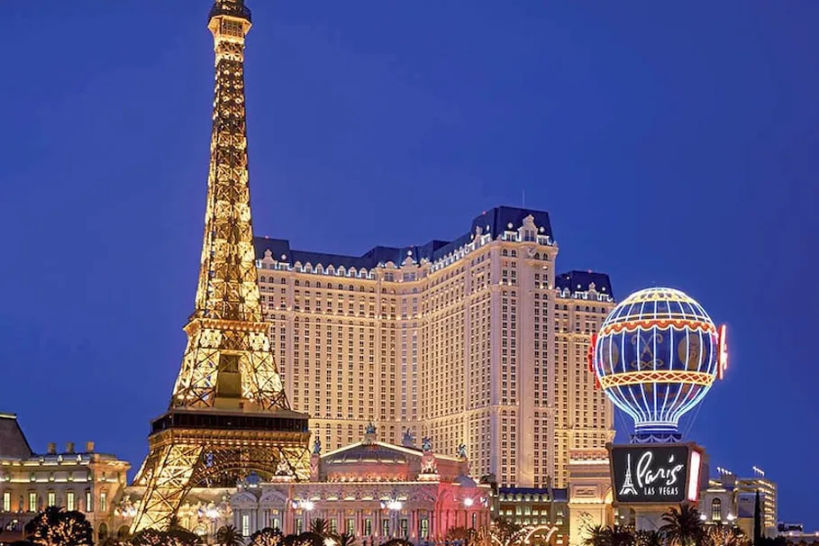 Eiffel Tower viewing deck at Paris Las Vegas tickets | Tours & Travel Packages | Alikeimage