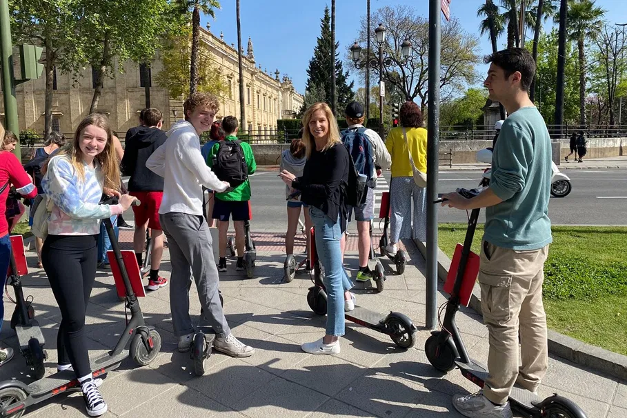 Electric scooter rental in Seville | Tours & Travel Packages | Alikeimage