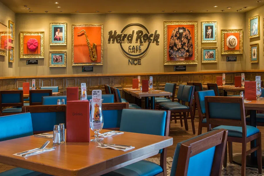 Hard Rock Cafe Nice: priority seating with menu | Tours & Travel Packages | Alikeimage