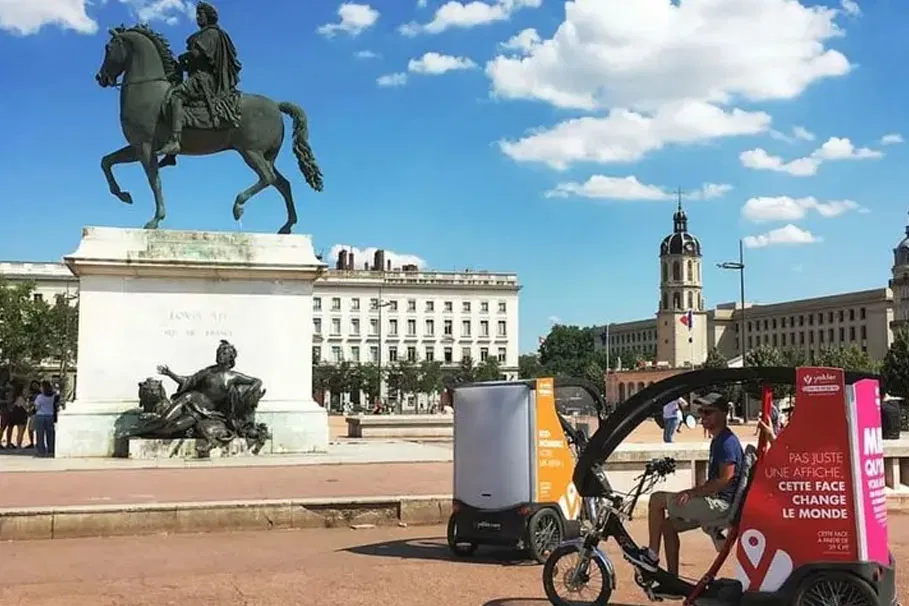Lyon capital of Silk pedicab tour | Tours & Travel Packages | Alikeimage