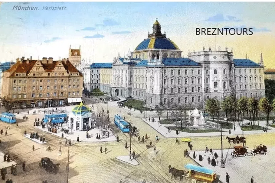 Munich Rickshaw Tour With Postcards From The 20Th Century | Book Now | Alikeimage