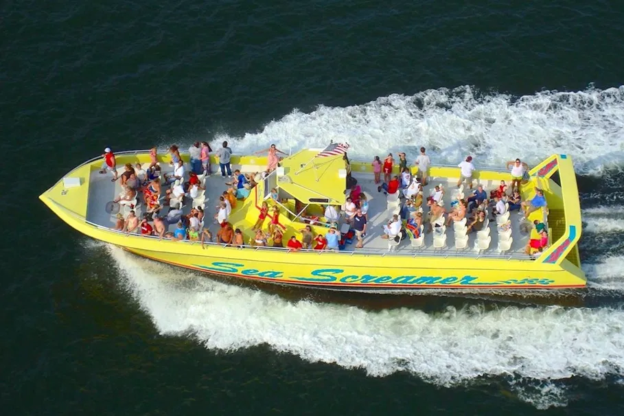 Sea Screamer speedboat ride at Clearwater Beach | Tours & Travel Packages | Alikeimage