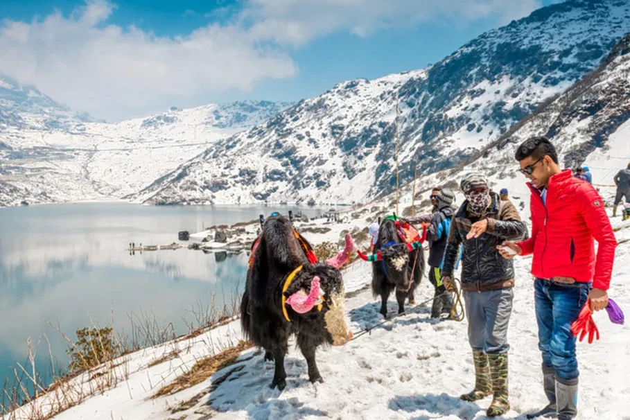 Tsongmo Lake and Baba Mandir Day Tour | Book Ticketsimage
