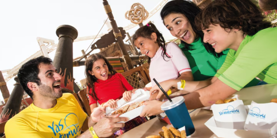 Yas Water World  Food Pass