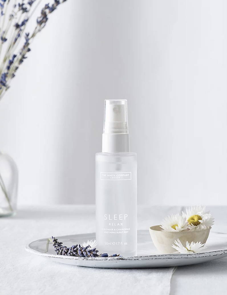 Complimentary Sleep Mist and up to 50% off at The White company 