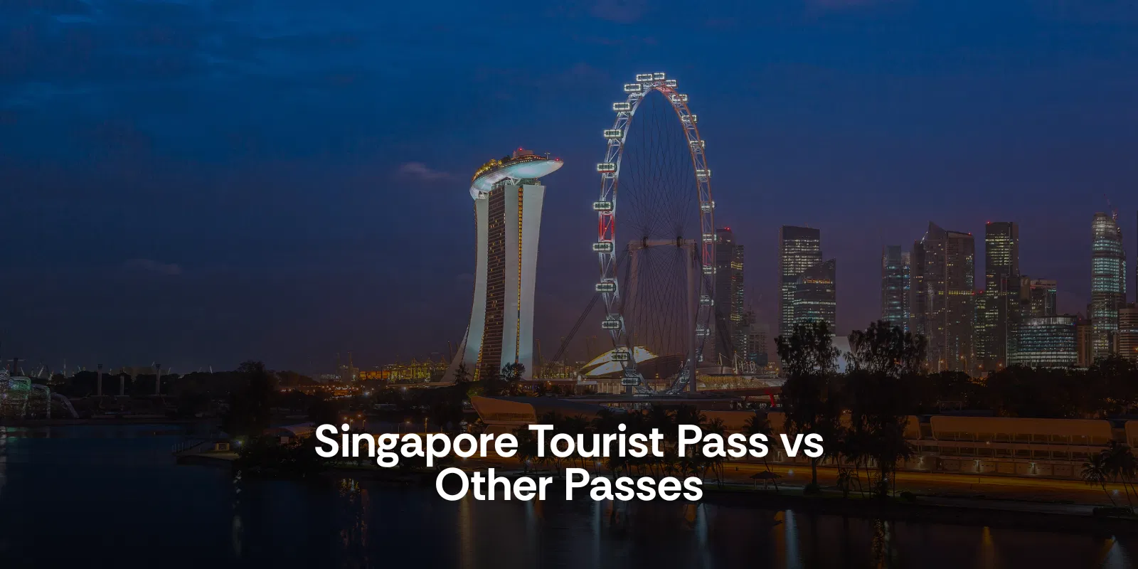 Singapore Tourist Pass Vs Other Passes