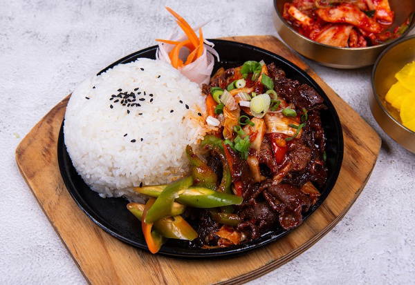 Buy 3 get 1 free on main dishes at Koreana Restaurant