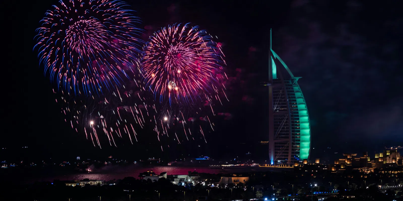 New Year’s Eve Fireworks in Dubai   Global Village Dubai 2025  Culture, Food & Fireworks Galore
