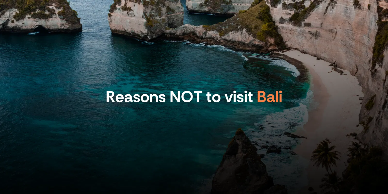 Reasons Not to Visit Bali   Bali   Alike